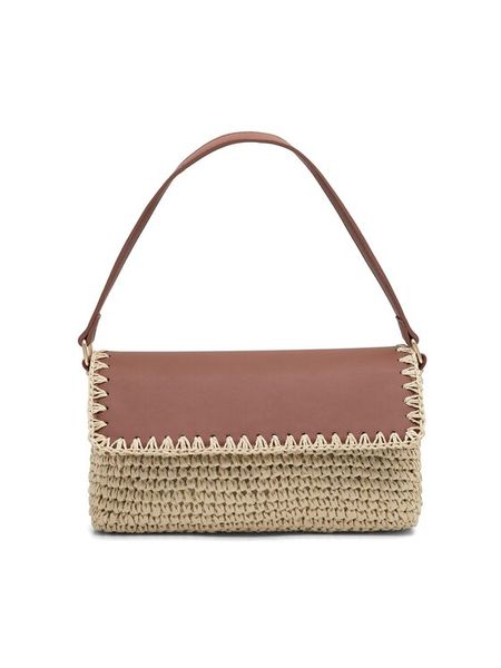 DeeZee Torebka MDB-C-018-03 Brązowy. Brązowe torebki do ręki damskie DeeZee, bez wzorów, bez dodatków. Za 82.99 zł.