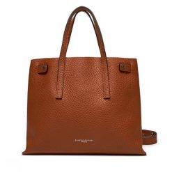 Torebka Gianni Chiarini. Brązowe torebki do ręki damskie Gianni Chiarini, bez wzorów, klasyczne, bez dodatków. Za 759.99 zł.