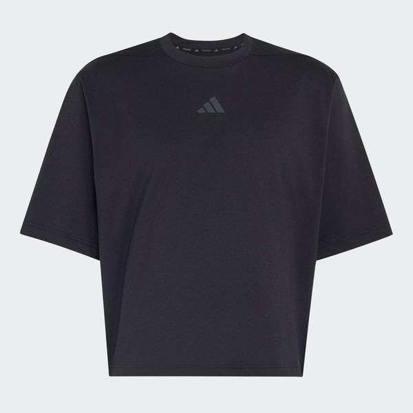 KRÓTKA KOSZULKA D4T PrimeLift. Czarne koszulki sportowe męskie Adidas, s, bez wzorów, z bawełny, bez kołnierzyka, bez ramiączek, do biegania. Za 179.00 zł.