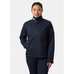Kurtka Żeglarska Damska Helly Hansen Crew Midlayer 2. Niebieskie kurtki sportowe damskie Helly Hansen, bez wzorów, bez kaptura, żeglarskie. Za 699.00 zł.