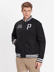 Primitive Kurtka bomber Union Varsity PA123104 Czarny Regular Fit. Czarne kurtki męskie Primitive, m, bez wzorów, z bawełny, bez kaptura. Za 759.99 zł.