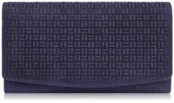 Paolo Peruzzi Portfel damski skórzany w stylu vintage duży granatowy T-109-HDB. Niebieskie portfele damskie Paolo Peruzzi, bez wzorów. Za 107.59 zł.