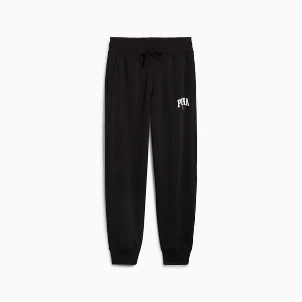 Puma Spodnie Squad Tr 68249501. Czarne spodnie materiałowe damskie Puma, m, bez wzorów, z bawełny. Za 153.34 zł.