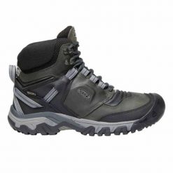 Buty trekkingowe damskie Keen Ridge Flex Mid WP. Czarne trekkingi damskie Keen. Za 548.55 zł.