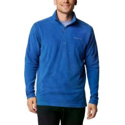 Bluza polarowa COLUMBIA KLAMATH RANGE II HALF ZIP Niebieski. Niebieskie bluzy męskie Columbia, bez wzorów, z polaru, bez kaptura, trekkingowe. Za 193.64 zł.