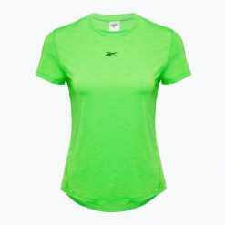 Koszulka Reebok Rbk-Chill Athletic Tee. Zielone koszulki sportowe damskie REEBOK FITNESS, bez wzorów, sportowe, bez kołnierzyka. Za 99.99 zł.