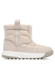 Columbia Śniegowce Snowtrot™ Mid 2078911 Beżowy. Brązowe buty zimowe dziewczęce Columbia, z materiału, bez zapięcia. Za 329.99 zł.