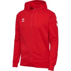 Bluza z kapturem i zamkiem błyskawicznym Hummel GO 2.0. Czerwone bluzy męskie Hummel, m, bez wzorów, z kapturem. Za 270.00 zł.