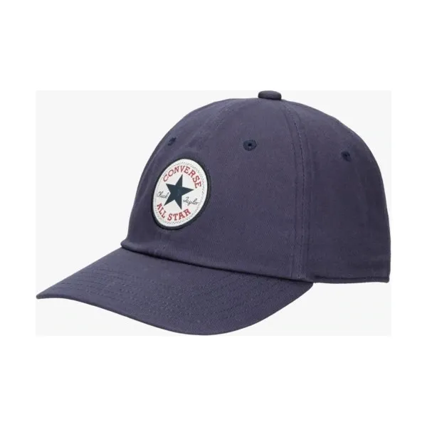 Converse Czapka Converse Navy , niebieski, rozmiar ONE SIZE. Niebieskie czapki i kapelusze damskie Converse, z aplikacjami, z bawełny. W wyprzedaży za 79.99 zł.