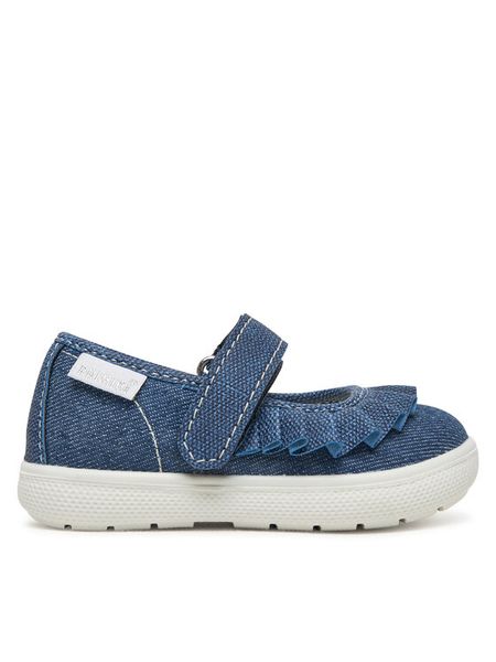 Primigi Baleriny 7852300 S Granatowy. Niebieskie baleriny dziewczęce Primigi, bez wzorów, z materiału, bez zapięcia. Za 109.99 zł.