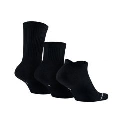Skarpety męskie nike air jordan everyday waterfall socks black. Czarne skarpety męskie Nike, bez wzorów. Za 69.00 zł.