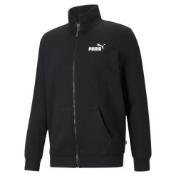 Kurtka Puma Essentials Track Fleece Full Zip, Mężczyźni. Czarne kurtki męskie Puma, m, bez wzorów, z bawełny, bez kaptura. Za 189.00 zł.
