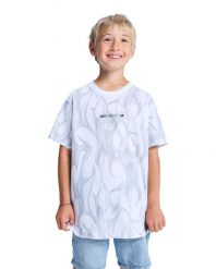 Koszulka z krótkim rękawem dla Chłopcy DC LIQUID FUEGO Biały. Białe t-shirty dla chłopców DC Shoes, bez wzorów, z bawełny, bez ramiączek. Za 109.99 zł.