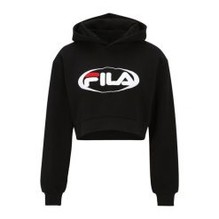 Bluza damska FILA Lapalisse Cropped Hoody. Czarne bluzy damskie Fila, xs, bez wzorów, bez kaptura. Za 189.99 zł.