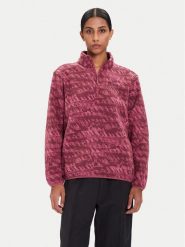 Jack Wolfskin Polar Big Sky A65449 Bordowy Relaxed Fit. Czerwone bluzy sportowe damskie Jack Wolfskin, l, bez wzorów, z polaru, bez kaptura. Za 329.99 zł.