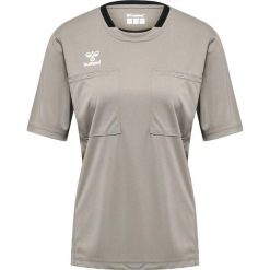 Koszulka damska Hummel hml referee chevron. Szare koszulki sportowe damskie Hummel, xl, bez wzorów, sportowe, bez kołnierzyka. Za 188.50 zł.