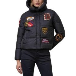 Kurtka BLAUER ACADEMY KENNEDY Czarny. Czarne kurtki damskie Blauer, bez wzorów, z tkaniny, bez kaptura. Za 1,095.99 zł.