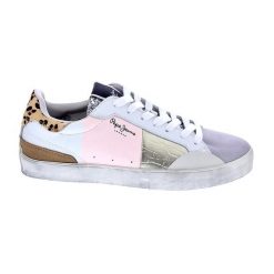 Tenisówki Pepe Jeans Model Lane Sweet W Kolor Nadruk Zwierzęcy. Białe trampki i tenisówki damskie Pepe Jeans, bez wzorów, z jeansu, bez zapięcia. Za 373.05 zł.