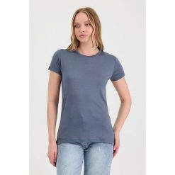 Koszulka turystyczna damska 100% Merino WOOLONA Pera. Szare koszulki sportowe damskie WOOLONA, bez wzorów, bez kołnierzyka, bez ramiączek. W wyprzedaży za 261.00 zł.