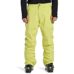 Spodnie do sportów zimowych techniczne dla Mężczyzn ESTATE. Żółte spodnie snowboardowe męskie Quiksilver, m, bez wzorów, z materiału, narciarskie. Za 644.99 zł.