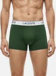 Lacoste Komplet bokserek 5H9002 Zielony. Zielone bokserki męskie Lacoste, m, bez wzorów, z bawełny. Za 179.99 zł.
