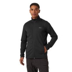 Bluza Helly Hansen Versalite Fleece. Czarne bluzy męskie Helly Hansen, l, bez wzorów, z elastanu, bez kaptura. Za 421.00 zł.