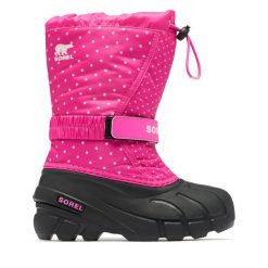 Śniegowce Sorel. Czerwone śniegowce dziewczęce Sorel, bez zapięcia. Za 229.99 zł.