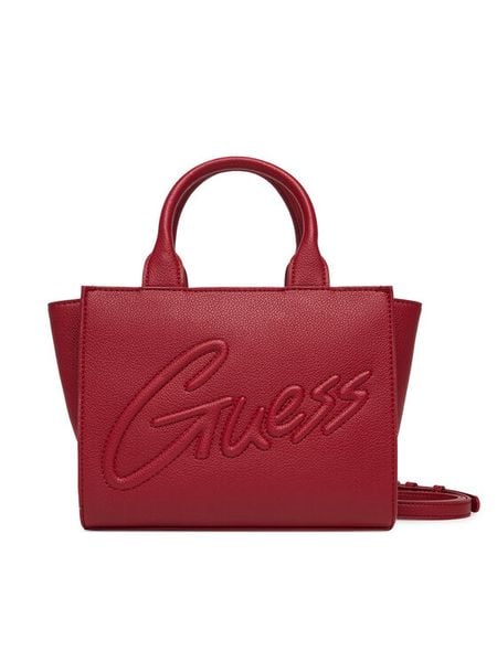 Guess Torebka J5GZ06 WG730 Czerwony. Czerwone torby i plecaki dziecięce Guess, z aplikacjami, ze skóry, bez dodatków. Za 233.99 zł.