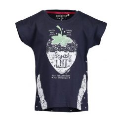 Blue Seven Koszulka Dziewczęca Z Truskawką 92 Niebieski. Bluzki dla dziewczynek marki Blue Seven. W wyprzedaży za 35.00 zł.