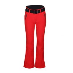 Spodnie narciarskie Luhta Joentaus - czerwone. Czerwone spodnie dresowe damskie Luhta, xs, bez wzorów, z dresówki, narciarskie. Za 649.00 zł.