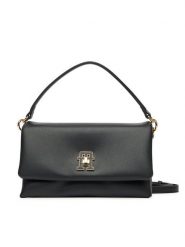 Tommy Hilfiger Torebka Th Modern Conv Crossover AW0AW17465 Czarny. Czarne torebki do ręki damskie Tommy Hilfiger, bez wzorów, ze skóry, bez dodatków. Za 489.99 zł.