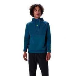 Bluza z kapturem Endura Trailster tech. Niebieskie bluzy męskie ENDURA, m, bez wzorów, z kapturem. Za 430.50 zł.