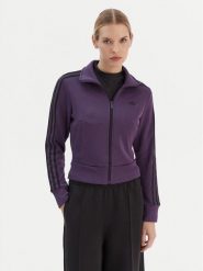 Adidas Bluza Firebird Adicolor JY2615 Fioletowy Regular Fit. Fioletowe bluzy damskie Adidas, l, bez wzorów, z syntetyku, bez kaptura. Za 399.99 zł.