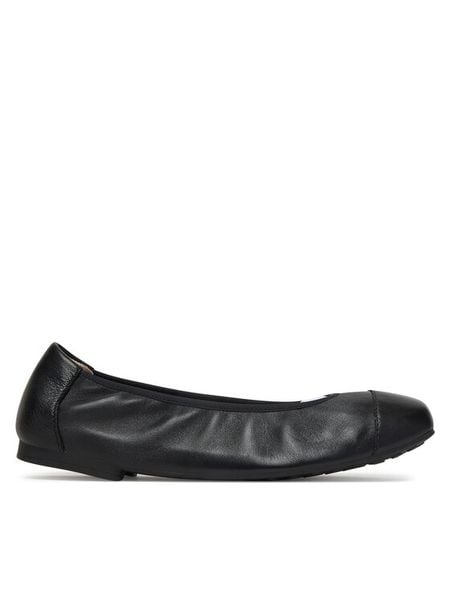 Caprice Baleriny 9-22117-46 Czarny. Czarne baleriny damskie Caprice, bez wzorów, bez obcasa. Za 339.99 zł.
