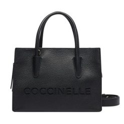 Torebka Coccinelle. Czarne torebki do ręki damskie Coccinelle, bez wzorów, bez dodatków. Za 1,399.00 zł.