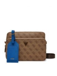 Guess Saszetka HMMILO P5222 Beżowy. Brązowe saszetki męskie Guess. Za 239.99 zł.