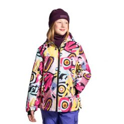 Kurtka narciarska dla dzieci Lemon Explore ZL4. Brązowe buty zimowe dziewczęce LEMON explore, bez wzorów, z poliesteru, bez zapięcia. Za 299.90 zł.