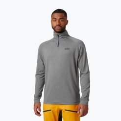 Bluza trekkingowa męska Helly Hansen Verglas 1/2 Zip. Brązowe bluzy męskie Helly Hansen, m, bez wzorów, bez kaptura. Za 259.99 zł.