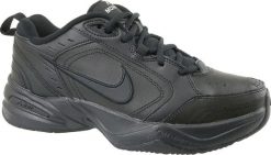 Nike Buty męskie Monarch IV czarne r. 46 (415445-001). Czarne buty sportowe męskie Nike, bez zapięcia. Za 219.00 zł.