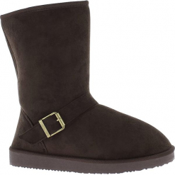 Kozaki zimowe "McGraty" w kolorze brązowym. Kozaki damskie marki Island Boot. W wyprzedaży za 152.95 zł.