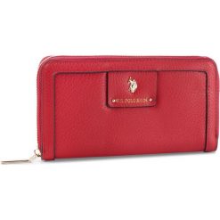 Duży Portfel Damski U.S. POLO ASSN. - Palm Beach L Zip Ard Wall BEUPB0449WVP/400 Red. Portfele damskie marki U.S. Polo Assn. Za 179.00 zł.