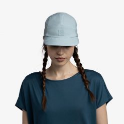 Czapka z daszkiem BUFF 5 PANEL GO CAP SOLID. Żółte czapki i kapelusze męskie Buff, bez wzorów, z elastanu. Za 169.90 zł.