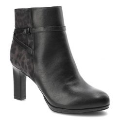 Czarne Botki Marco Tozzi Damskie Buty Na Obcasie. Czarne botki damskie Marco Tozzi, na wiosnę, ze skóry, wizytowe, bez obcasa, na obcasie, bez zapięcia. Za 269.00 zł.