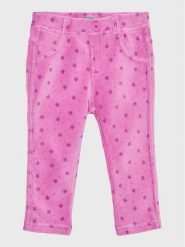 United Colors Of Benetton Spodnie materiałowe 4T5XGE00K Różowy Regular Fit. Czerwone spodnie materiałowe dla dziewczynek United Colors Of Benetton, bez wzorów, z bawełny. Za 89.00 zł.