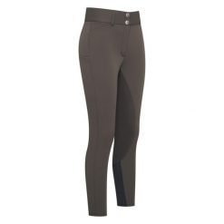 Damskie spodnie konkursowe o pełnej przyczepności HV Polo Cleo. Brązowe spodnie materiałowe damskie HV POLO, bez wzorów. Za 634.00 zł.