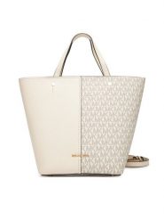 MICHAEL Michael Kors Torebka Flora 30T5GFFT2B Beżowy. Brązowe torebki do ręki damskie MICHAEL Michael Kors, bez wzorów, ze skóry, bez dodatków. Za 1,059.00 zł.