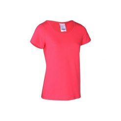 Koszulka Gym 100. Czerwone t-shirty damskie DOMYOS. Za 9.99 zł.