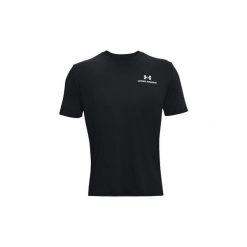 Koszulka fitness męska Under Armour UA Rush Energy. Czarne koszulki sportowe męskie Under Armour, m, bez wzorów, bez kołnierzyka, bez ramiączek, na fitness i siłownię. Za 219.99 zł.