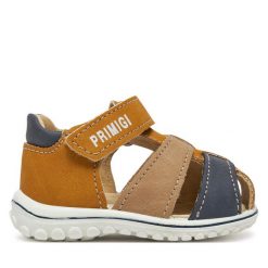Sandały Primigi. Żółte sandały chłopięce Primigi, bez zapięcia. Za 149.99 zł.