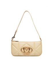 LOVE MOSCHINO Torebka JC4111PP1PLC0129 Beżowy. Brązowe torebki do ręki damskie Love Moschino, bez wzorów, ze skóry, bez dodatków. Za 839.99 zł.